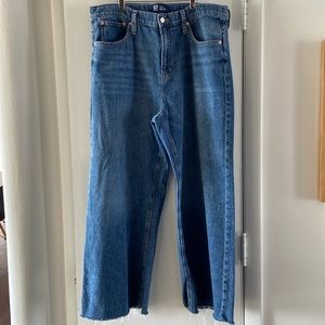 GAP High Rise Wide Leg Jeans